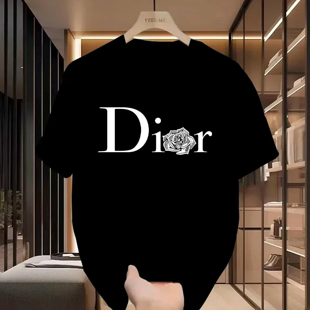 Women Casual T-Shirt Designer Ladies Luxury Tees Vintage T Shirts