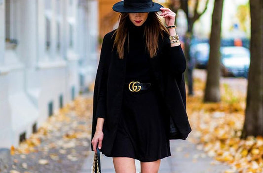 There is literally nothing more dramatic than a cape dress