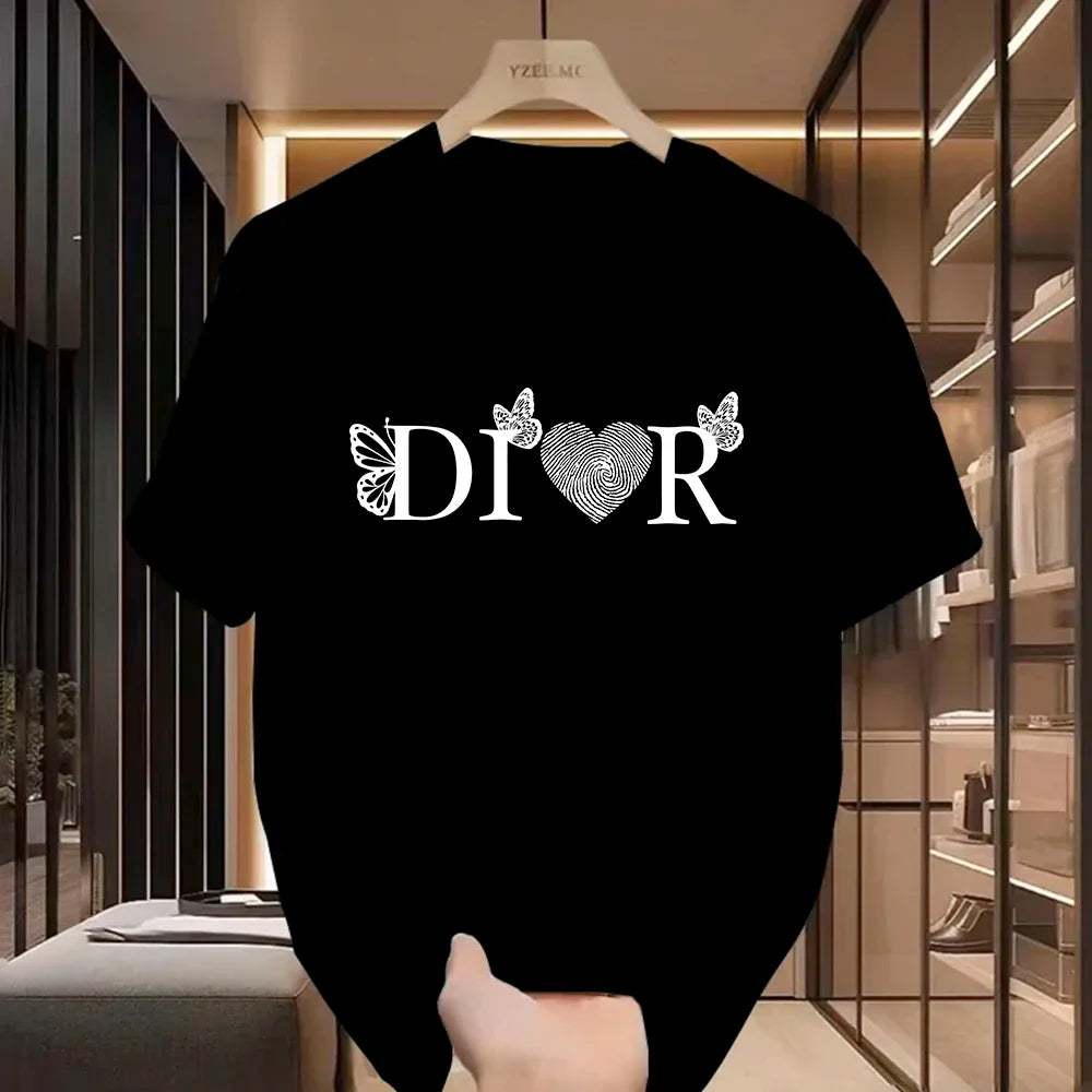 Women Casual T-Shirt Designer Ladies Luxury Tees Vintage T Shirts